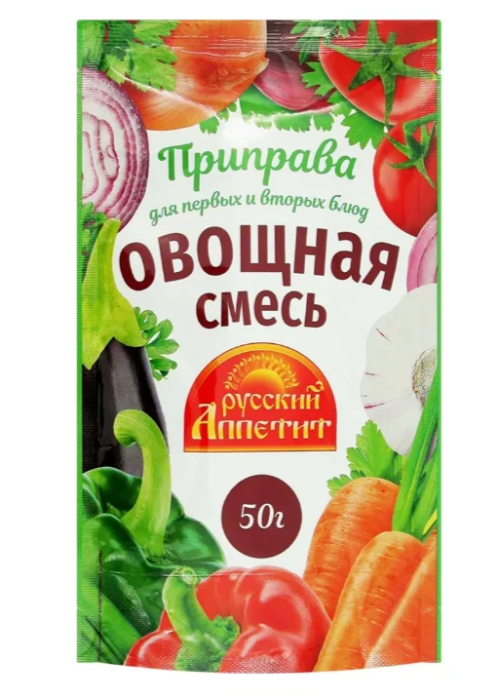 Приправа Овощная смесь русс. аппетит 50 г.