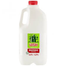 Молоко чабан 3,4% - 4,5% 1,900 г