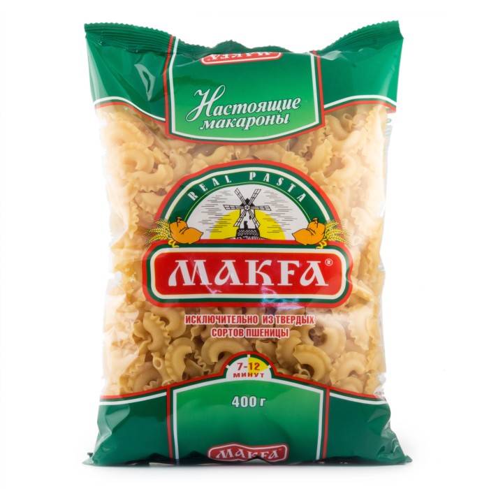 Макароны Макфа Гребешки 400 г
