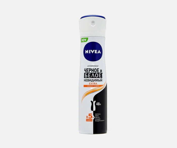 Антиперспирант Nivea ч/б невидимый экстра 150 мл