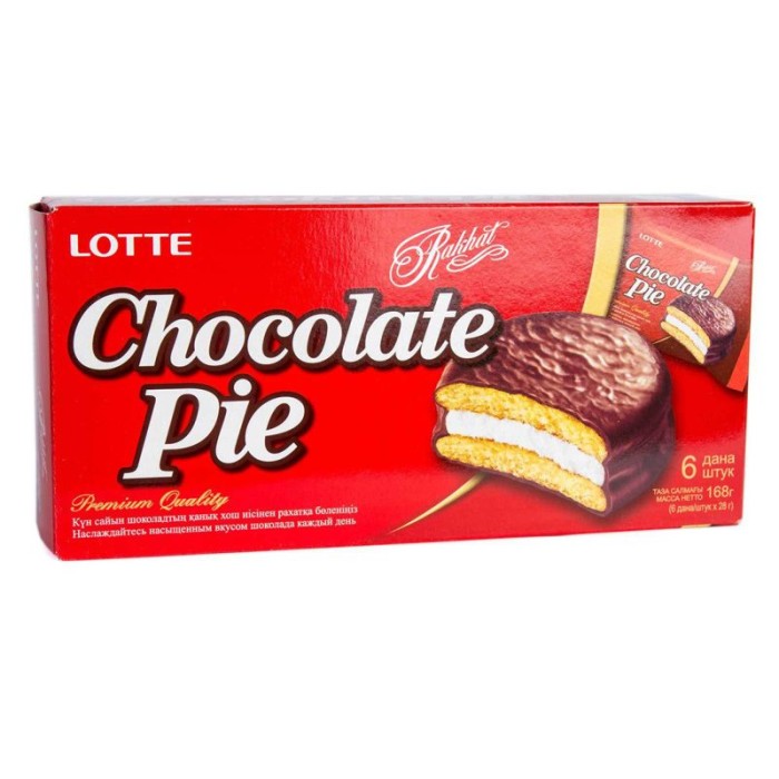 Choco Pie Lotte 6 шт 168 г