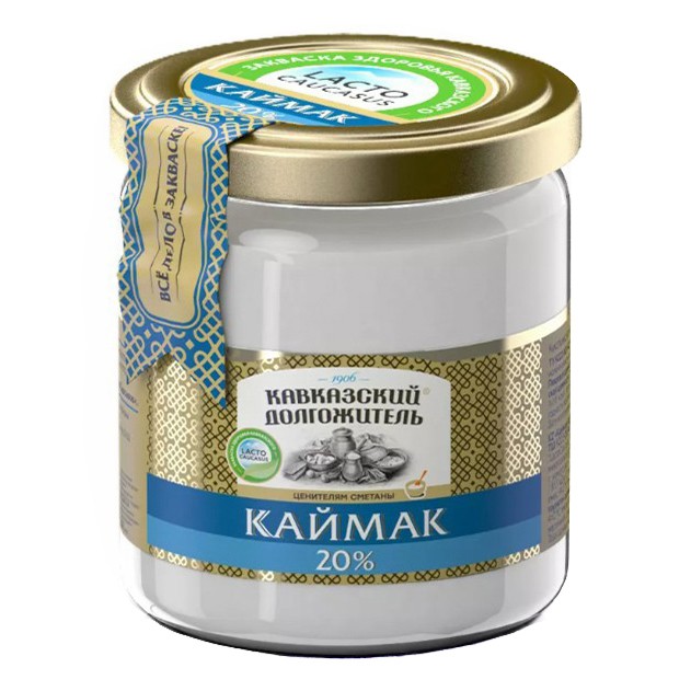 Каймак 20% Кавказский долгожитель 400 г