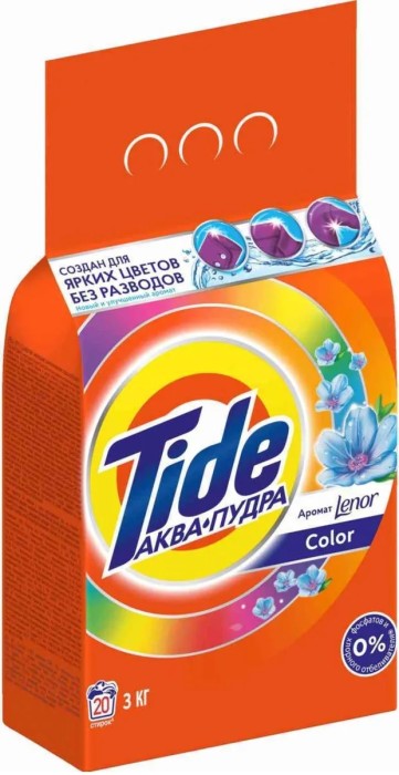 ПорошокTide цветной 3 кг.