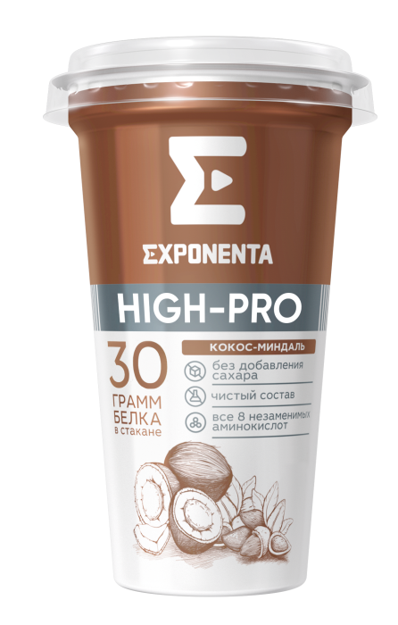 Напиток Exponenta кокос миндаль 250 г