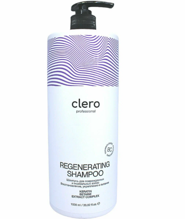 Шампунь восстанавливающий Clero proff. 1000 мл