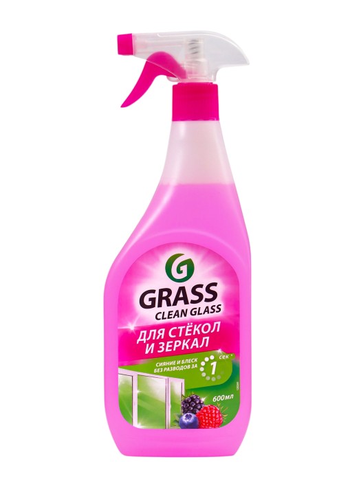 Средство для стекол и зерал Grass Clean Glass лесные ягоды 600 мл