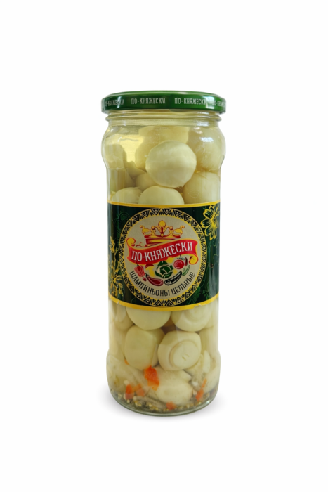 Шампиньоны По-княж.цельные 580 мл