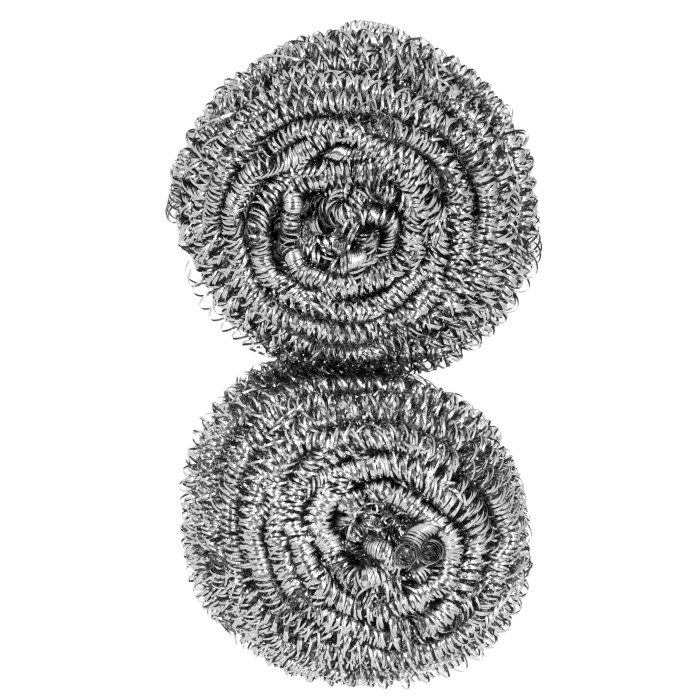 Губка металлическая 2шт