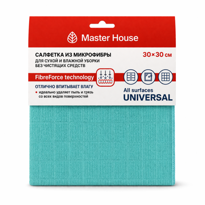 Салфетка из микрофибры Бельгийская вафля 1 шт