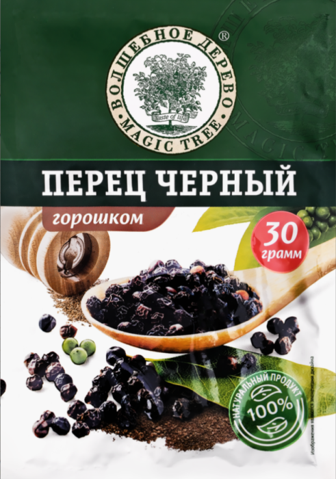 Перец черный горошек Волшебное Дерево 30 г.