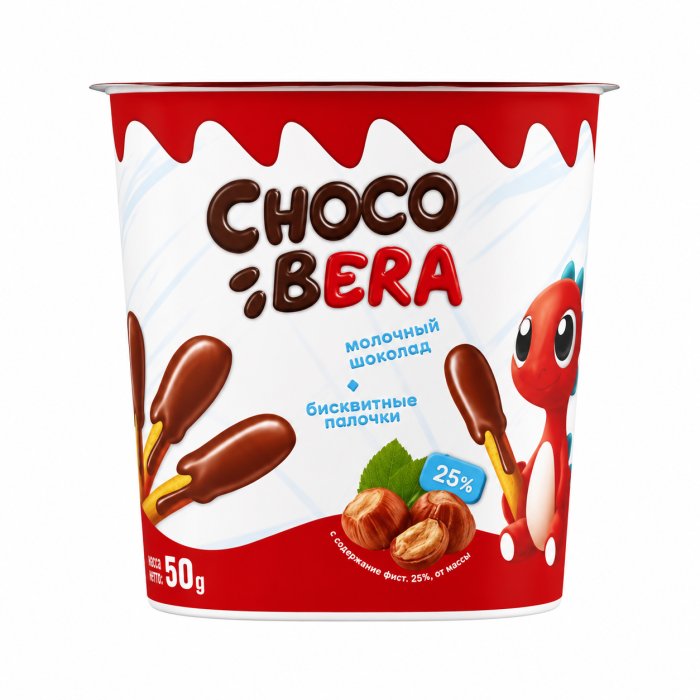 Шоколадные палочки ЧОКО БЕРА 50 г