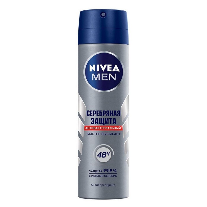 Антиперспирант Nivea men серебряная защита 150 мл