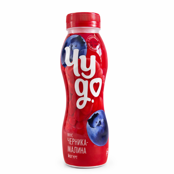 Чудо йогурт черника-малина 260 г