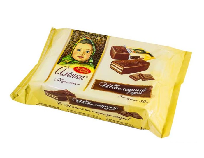 Пирожное бискв. АЛЕНКА шоколадный крем 200 г