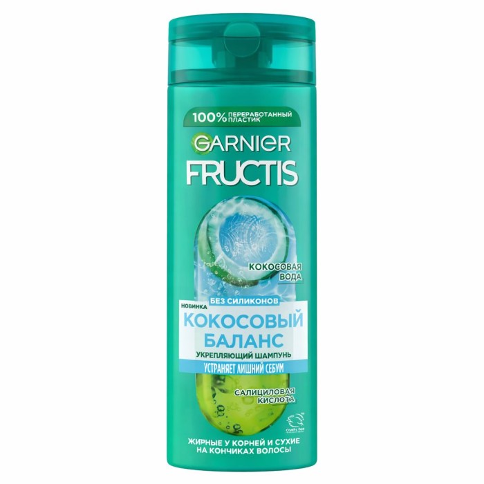 Fructis шампунь Кокосовый баланс 400 мл
