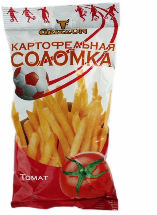 Соломка картоф. Grizzon Томат 80 г.