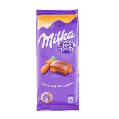 Милка шок. миндаль 85 г.