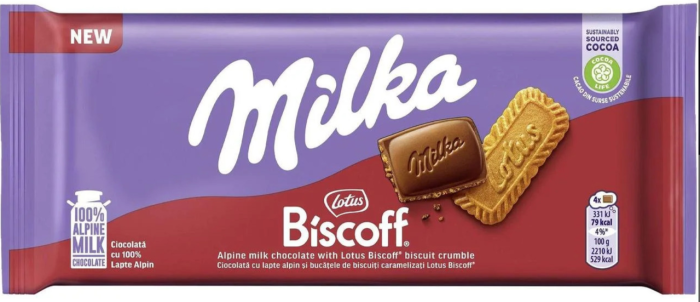 Милка Lotus Biscof 100 г.