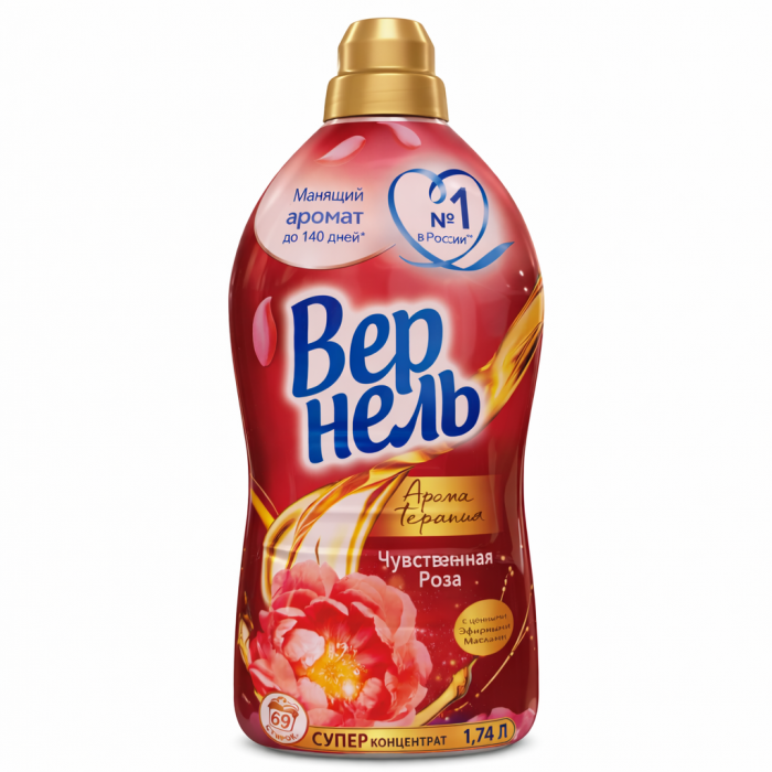 Vernel кондиционер для белья Роза 1,740 л