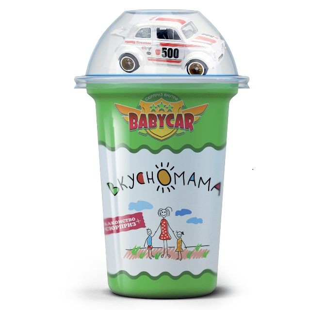 Кукурузные шарики Вкусно Мама стакан 35 г.BABYCAR