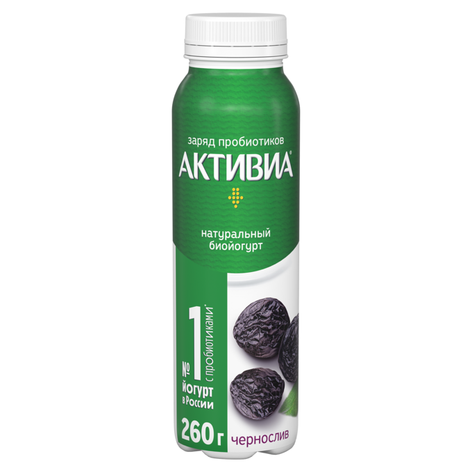 Актибио питьевой Чернослив 260 г