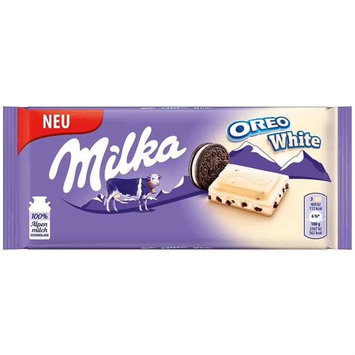 Милка шок. плитка Орео вайт 100 г