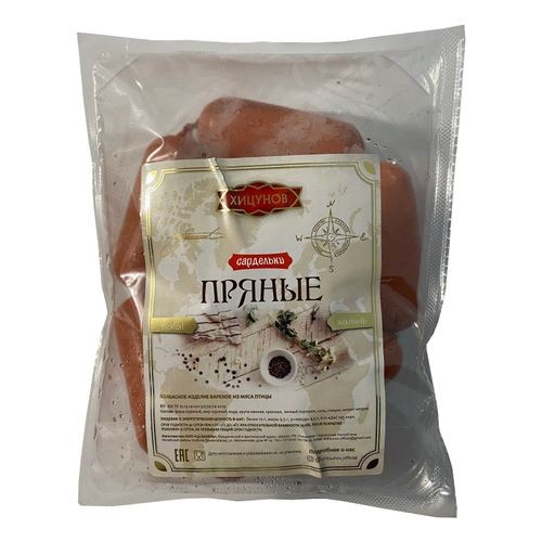 Сардельки Пряные Хицунов