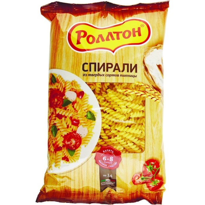 Макароны Роллтон Спирали 400 г