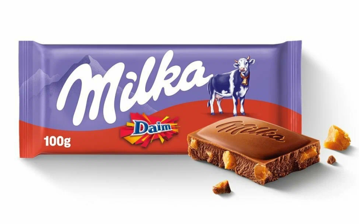Милка шоколад Daim 100 г.