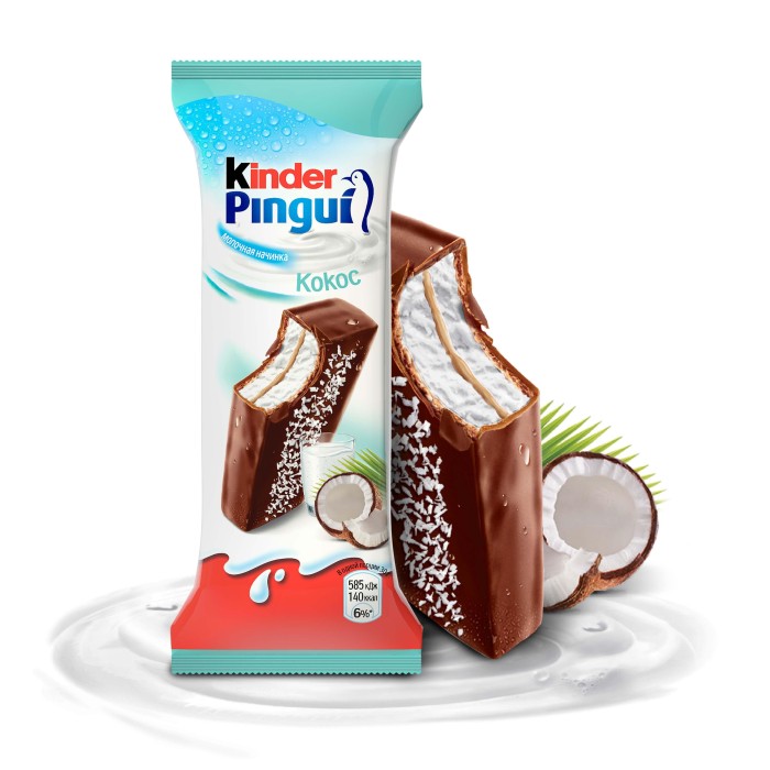 Киндер Пингви Кокос 30 г