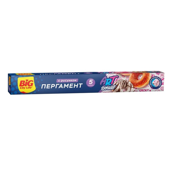 Пергамент Big city с принтом 5 м